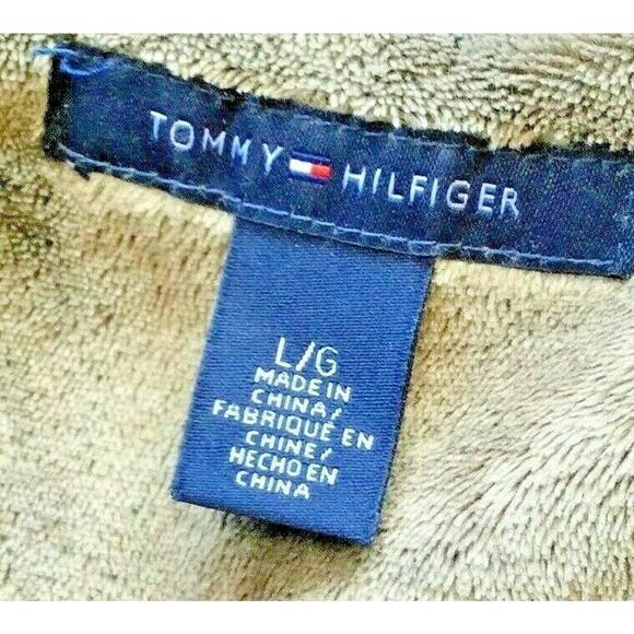 Tommy Hilfiger Winter Womens Hooded Jacket Steel Gray Color With Fur Edging On H - Picture 3 of 7